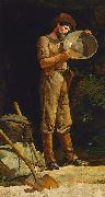 Julian Ashton Prospector oil painting on canvas